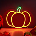 1pc LED Back Plate Neon Sign, Halloween Sign Pumpkin 5V USB Powered With On-line Switch