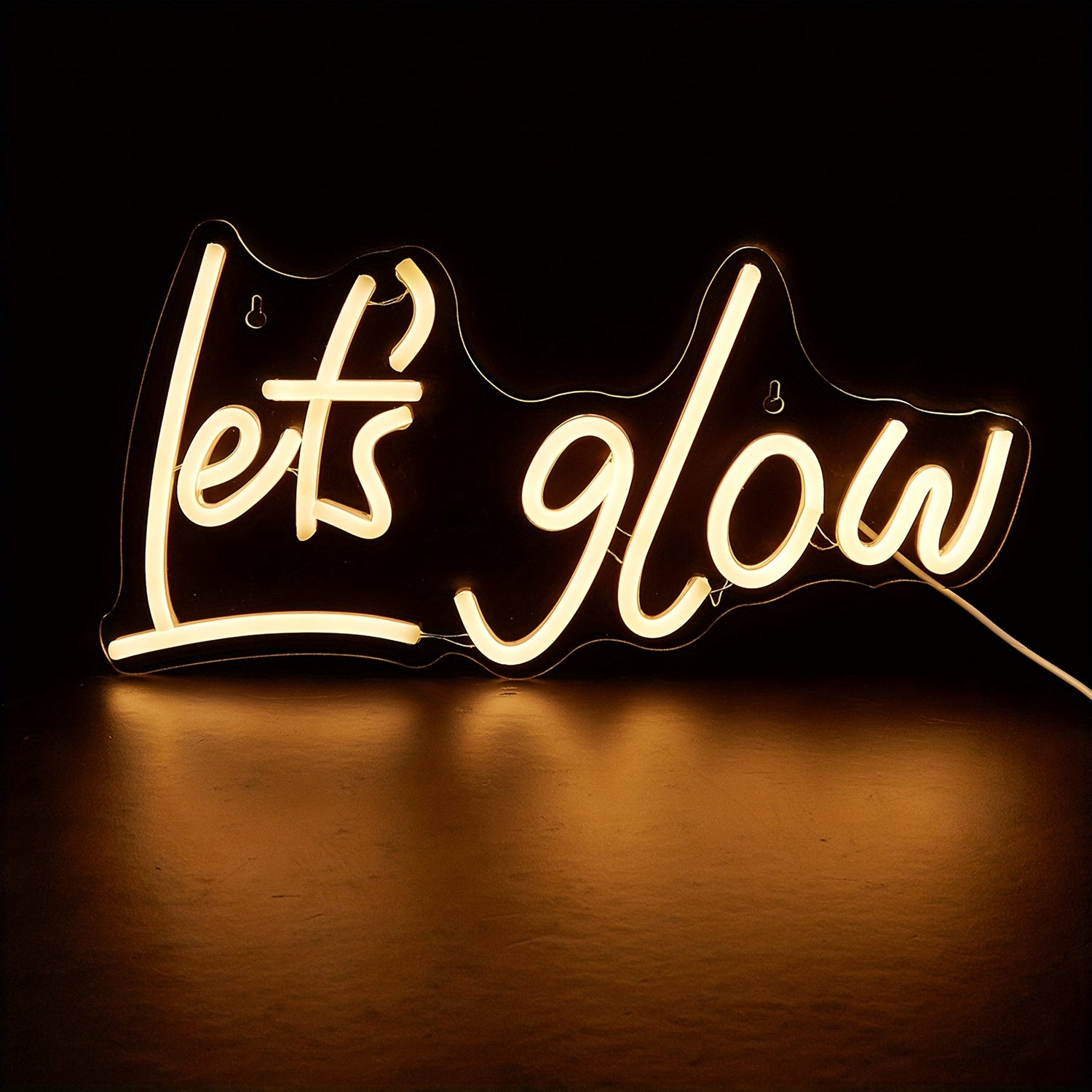 1pc Romantic Pink LED Neon Letter Sign - USB Operated Wall Decor for Bedrooms & Events - Vibrant Accent Lighting, Customizable Design, Perfect for Holidays, Parties, & Weddings