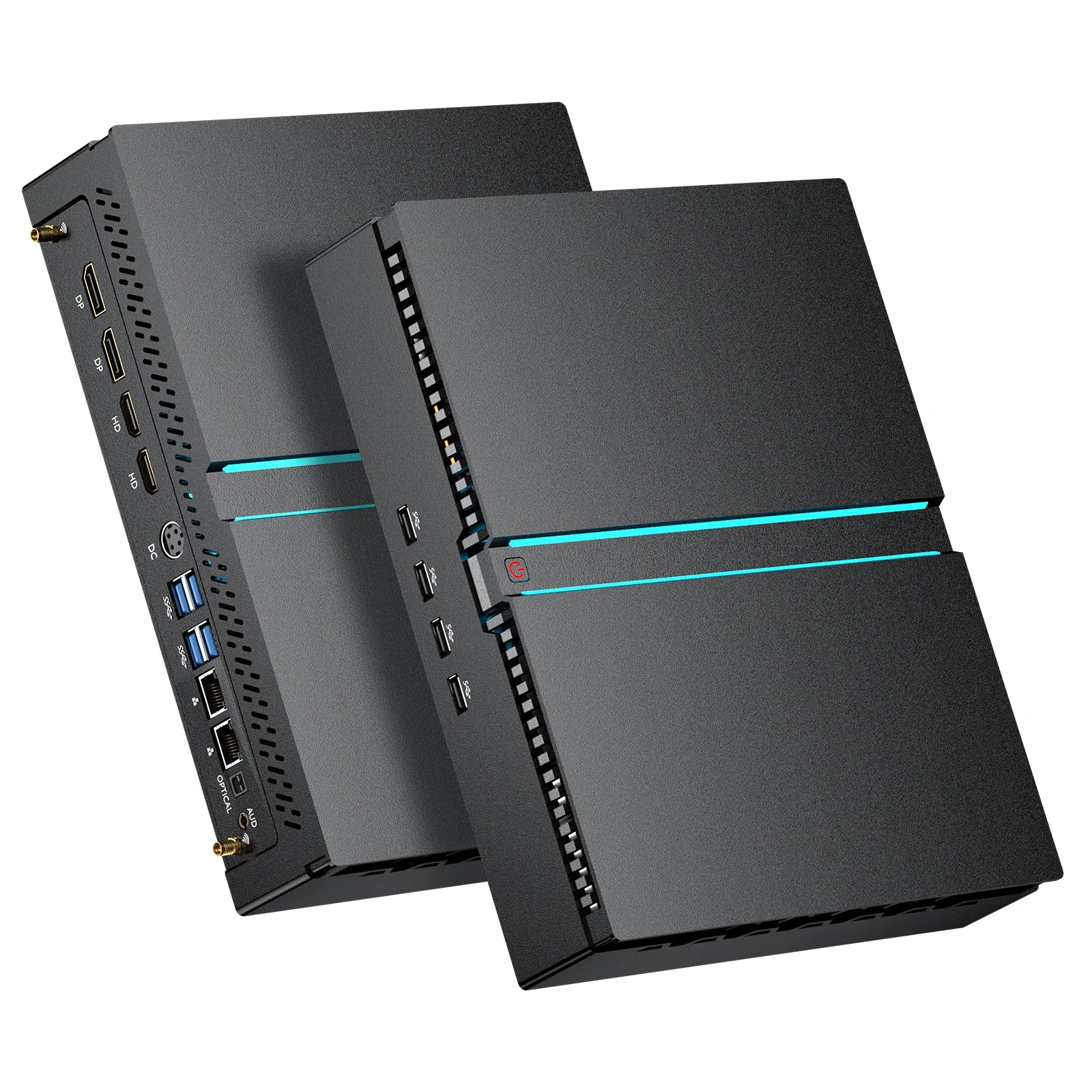 Overseas Spot Gaming PC I9 14900F Processor RTX 4070 12G Discrete Graphics WIFI6E Mini Gaming Pc 4*Displays Support 4k 60hz