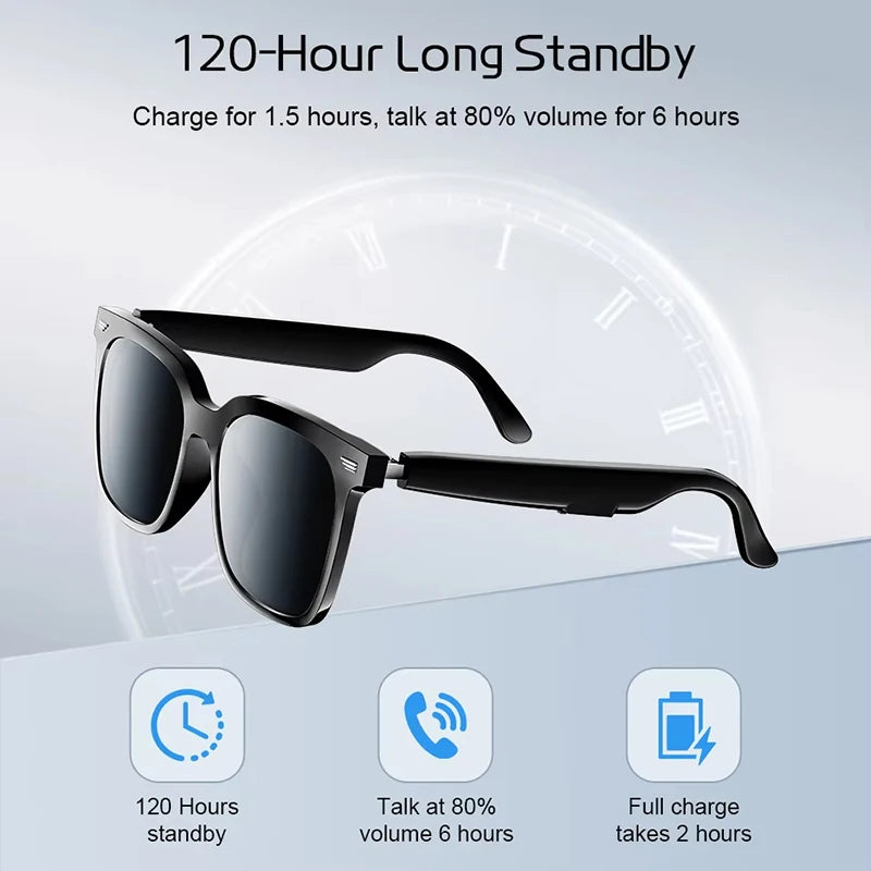 Smart Wireless Bluetooth Glasses Are Multifunctional Music Listening Sunglasses And Anti Blue Light Sports Sunglasses