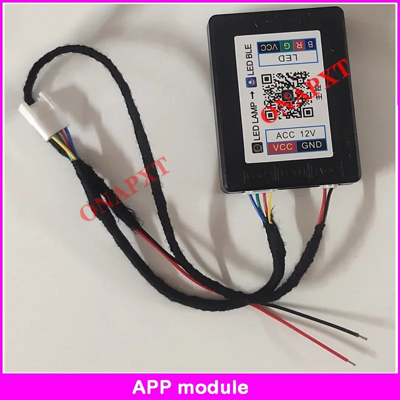 Bluetooth APP Control For Benz W176 W205 W213 W222 W447 W117 W156 X253  Turbo Nozzle Ambient Light Dashboard Air Vent Turbine