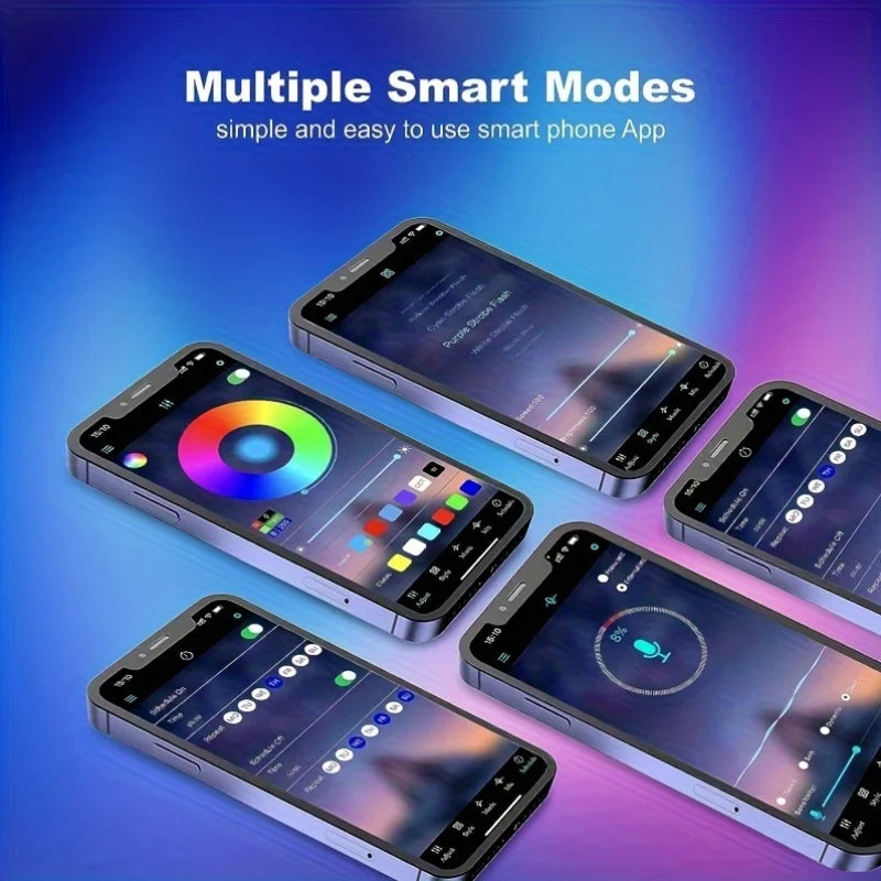 RGB LED Strip Lights 1-10M 5050/2835 Led Strip TV Back Bedroom Party Desktop Lighting for APP Control Remote Flexible Diode Lamp