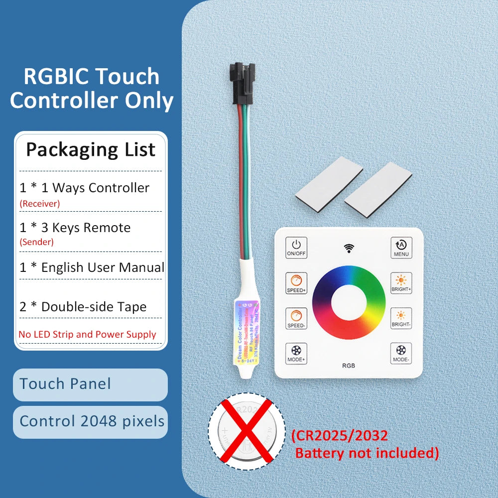RGBIC COB LED Strip WS2811 24V 480 Diodes 5M 10M 15M 20M RGB IC Chasing Effect Lights Tape Diode Ribbon Lamp for Room Decoration