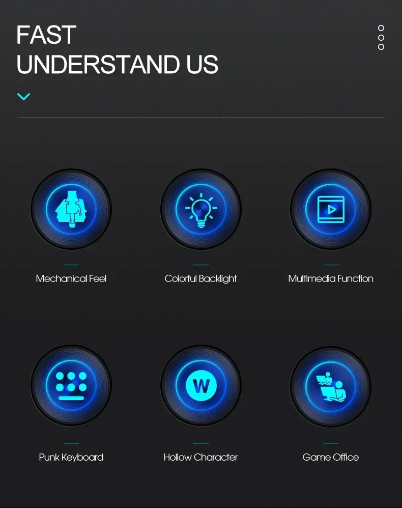 RGB Gaming Mechanical Keyboard USB Wired 104 Keys Keyboard Backlit Black Red Blue Light for Computer Laptop Pro Gamer Keyboard