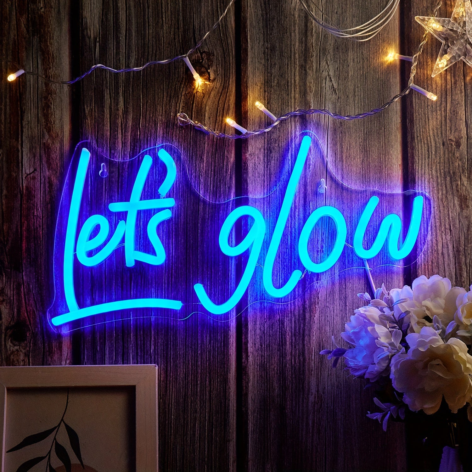 1pc Romantic Pink LED Neon Letter Sign - USB Operated Wall Decor for Bedrooms & Events - Vibrant Accent Lighting, Customizable Design, Perfect for Holidays, Parties, & Weddings