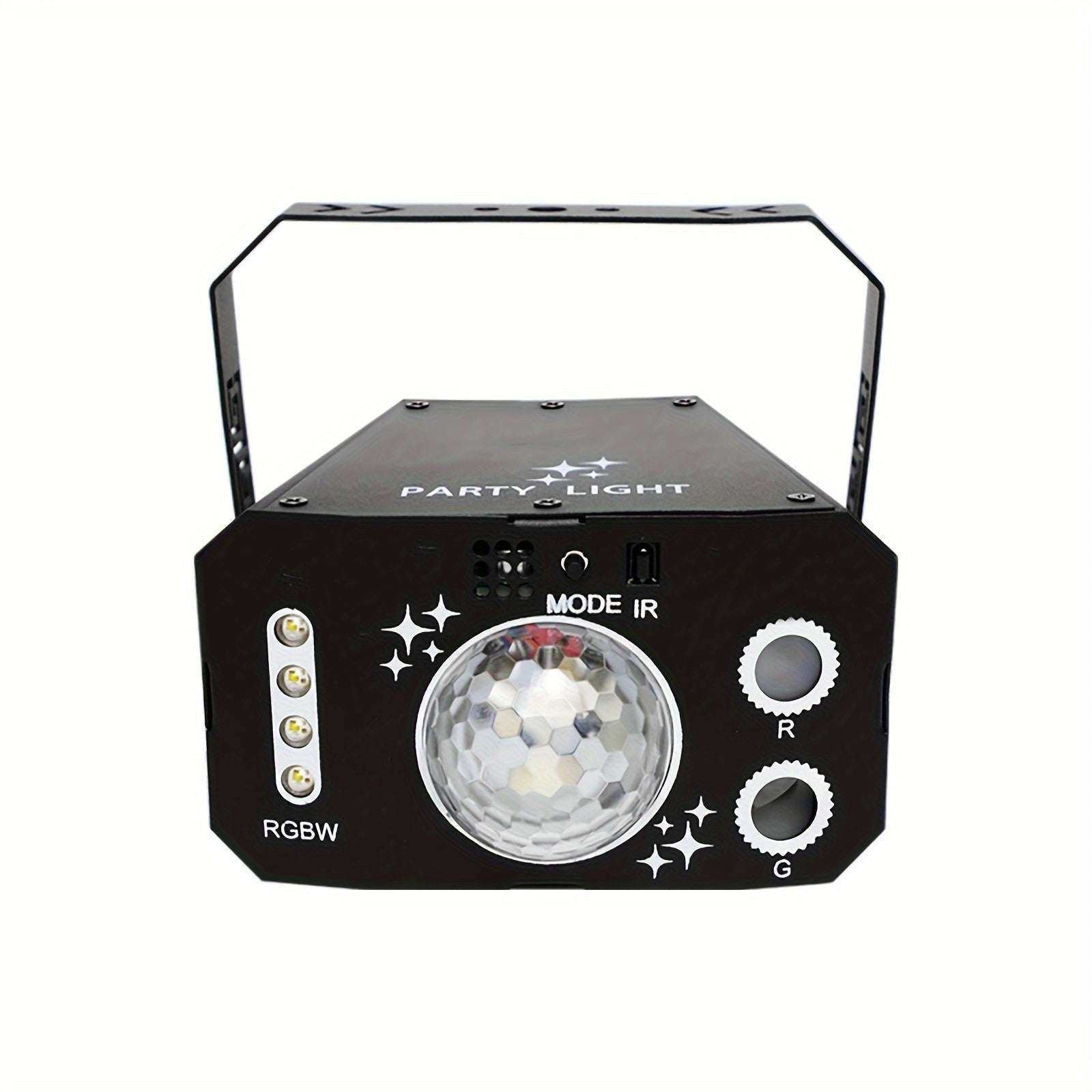 1pc USB 7 Lens Disco Ball Lights For Bar, DJ Party Lights With Remote Control, RGB Magic Ball Projector Lights Voice Activity Party Lights Ceiling Table Lamp For Bar Wedding Nightclub Valentine's Day Father's Day Mother's Day