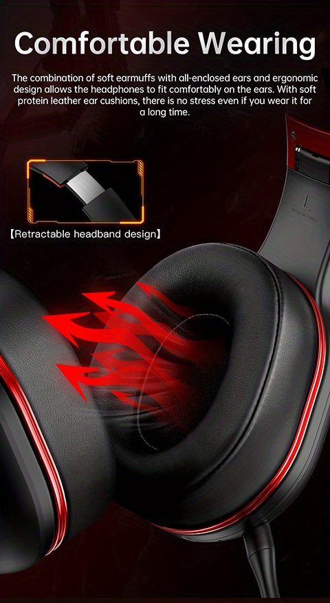 UG-05 2.4GHz Wireless Gaming Headset | Compatible with PS4/PS5/PC | Ultra-Low Latency Technology + Immersive Vibration Feedback | 30H Battery Life Over-Ear Design | Detachable Microphone + High-Speed Wireless Adapter | Dynami